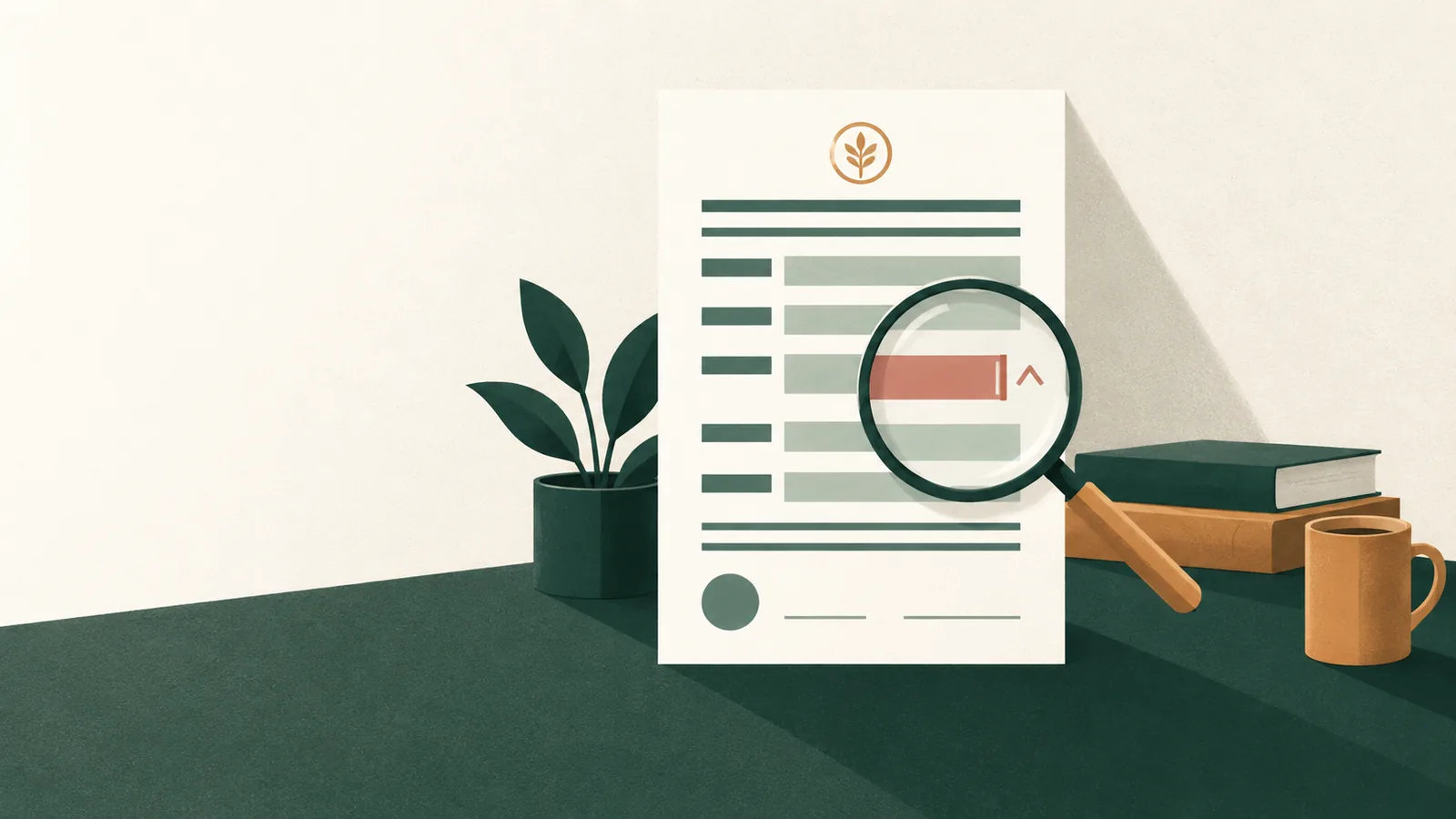 Vehicle paperwork illustration